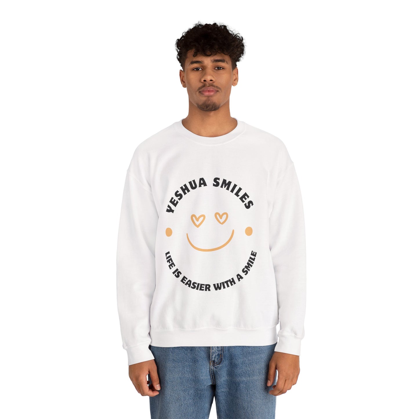 Yeshua Smiles Deluxe Sweatshirt