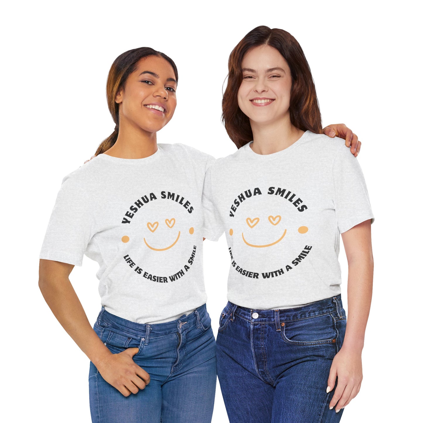 Yeshua Smiles Deluxe Tees