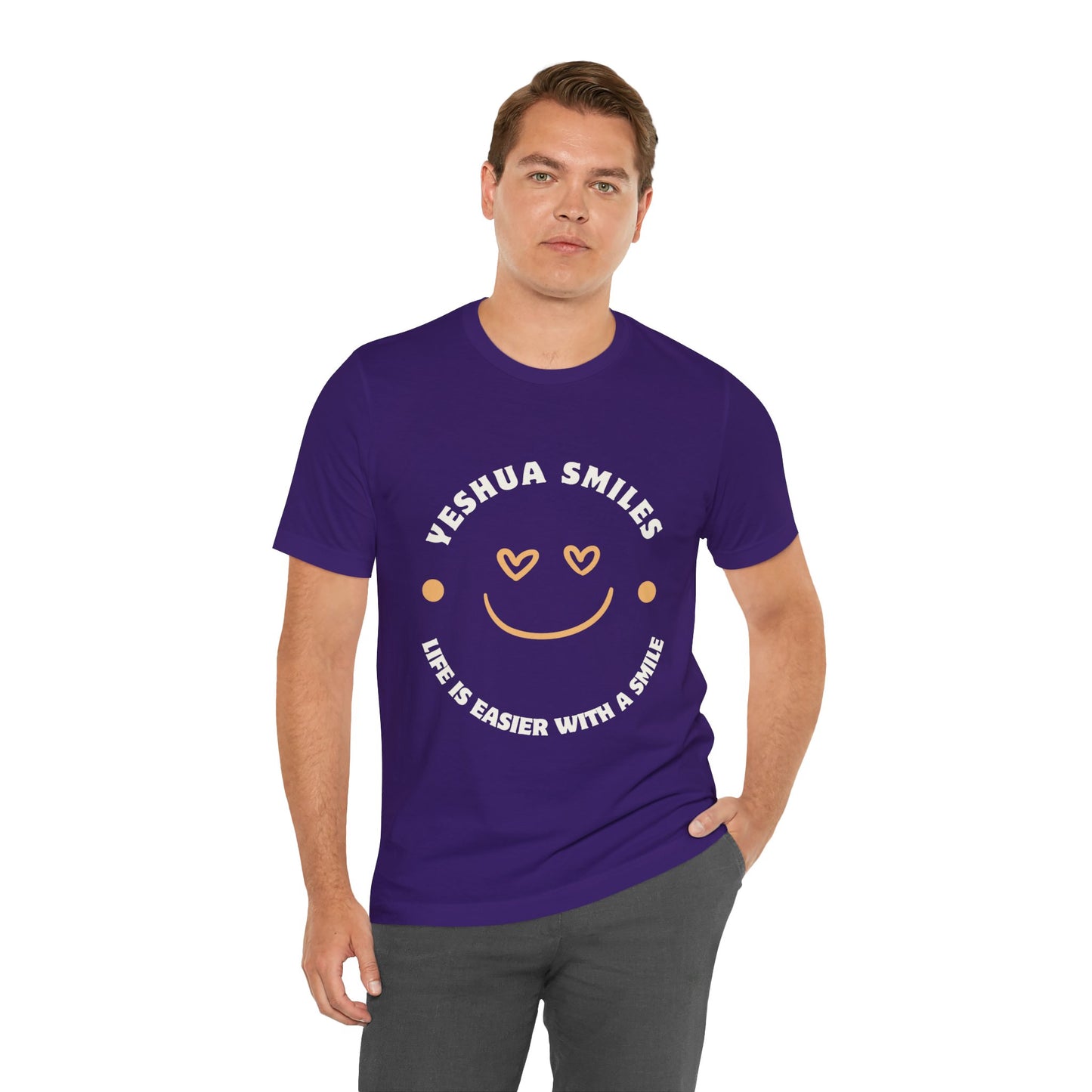 Yeshua Smiles Deluxe Tees