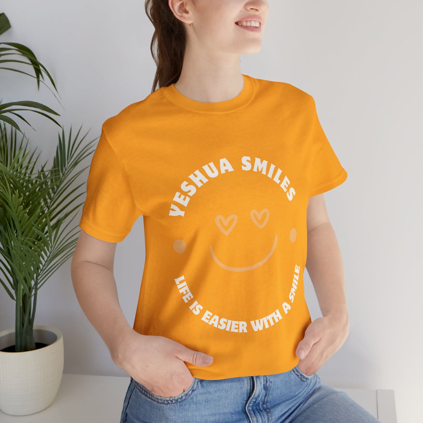 Yeshua Smiles Deluxe Tees