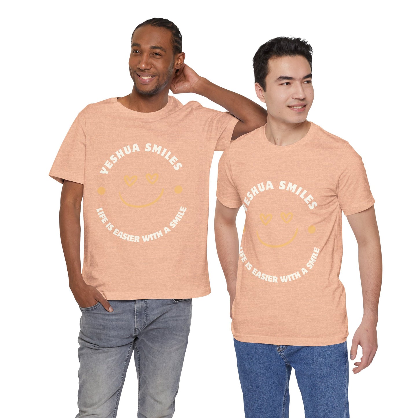 Yeshua Smiles Deluxe Tees