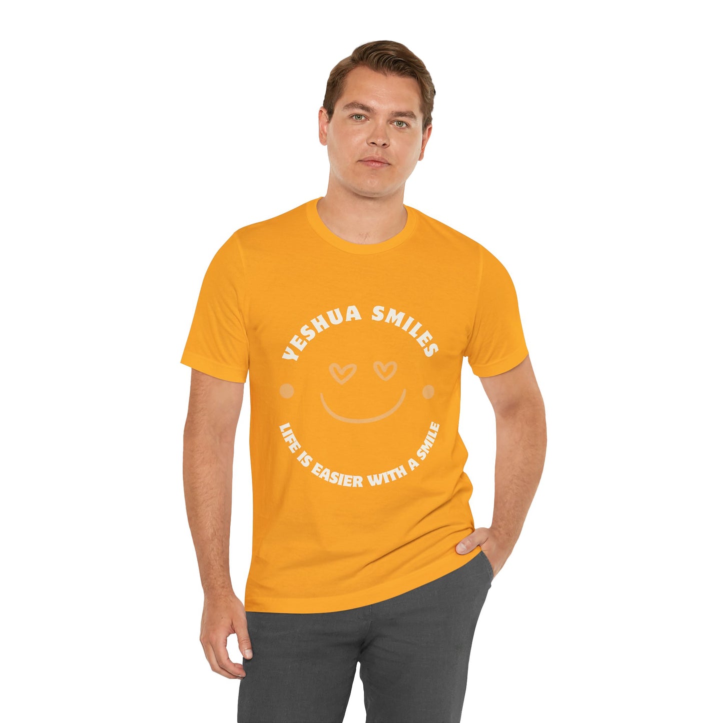 Yeshua Smiles Deluxe Tees