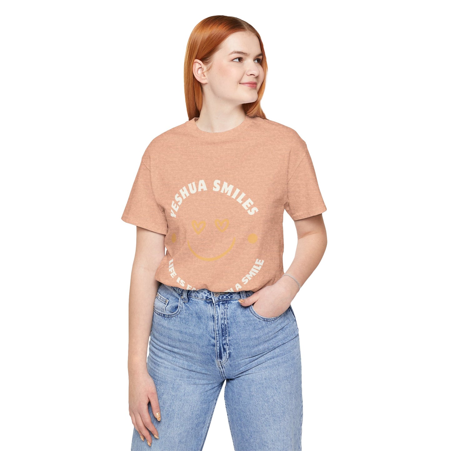 Yeshua Smiles Deluxe Tees