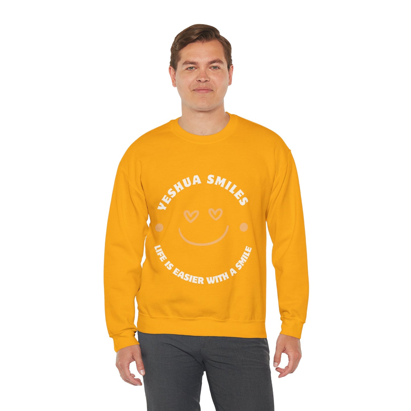 Yeshua Smiles Deluxe Sweatshirt