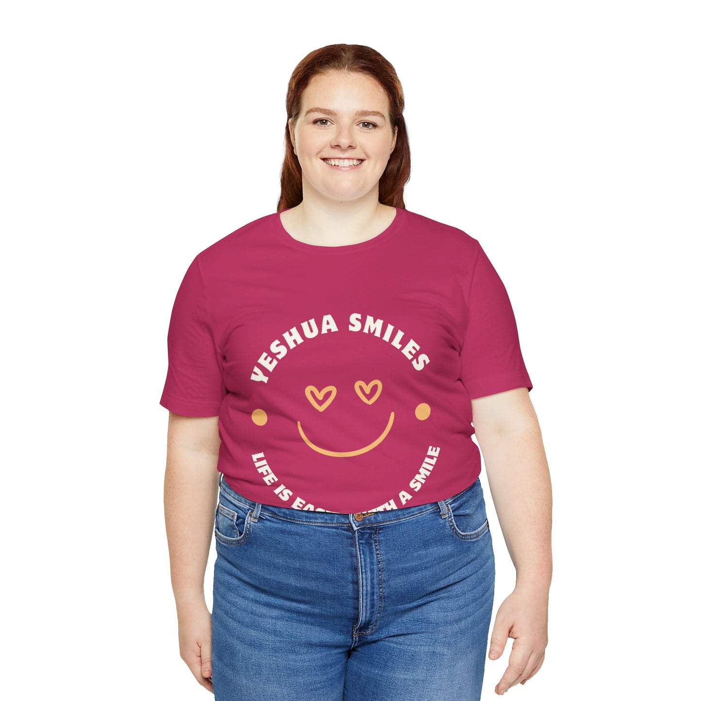 Yeshua Smiles Deluxe Tees