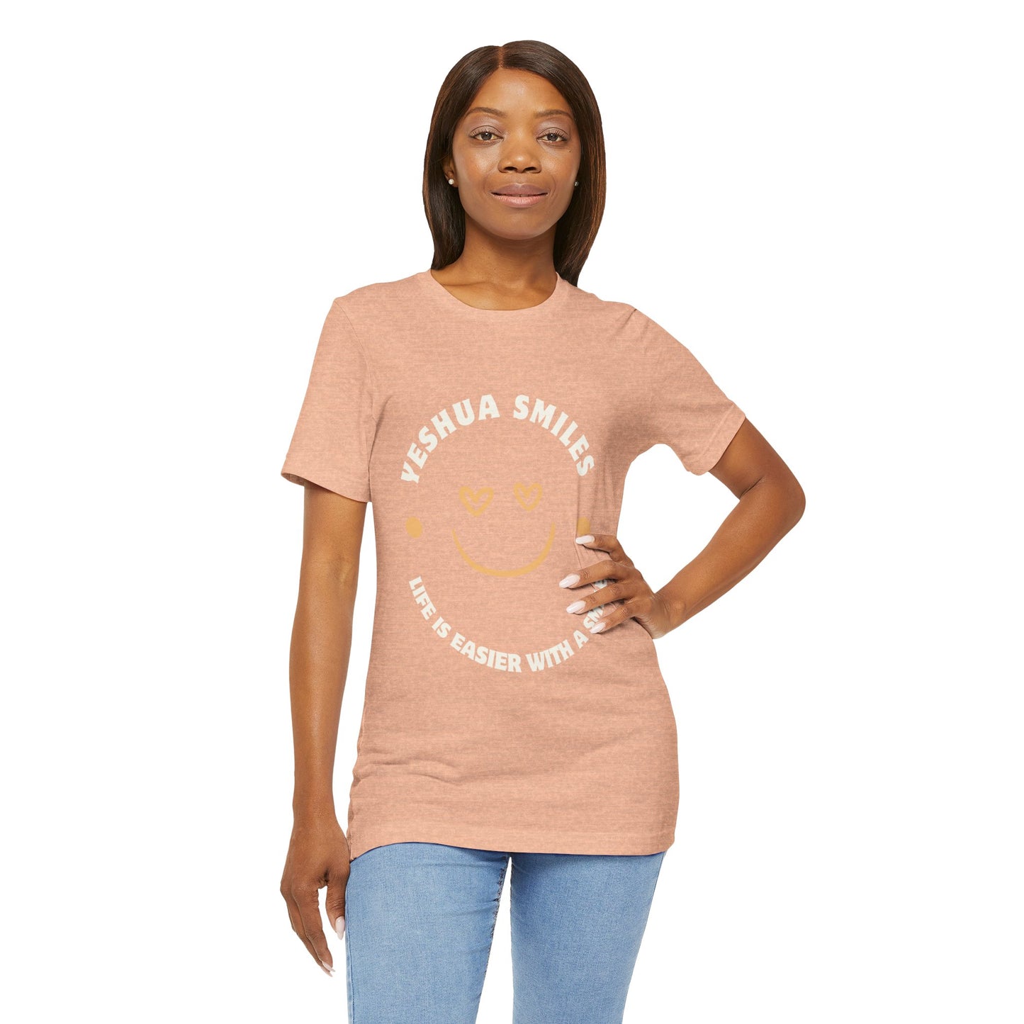 Yeshua Smiles Deluxe Tees