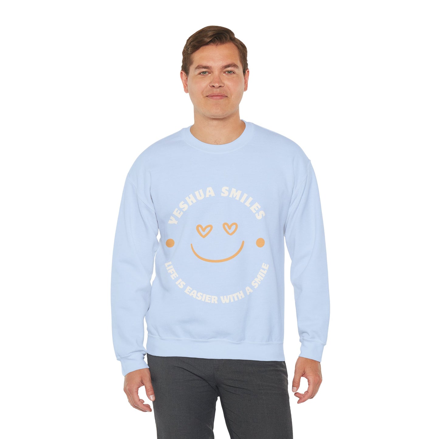 Yeshua Smiles Deluxe Sweatshirt