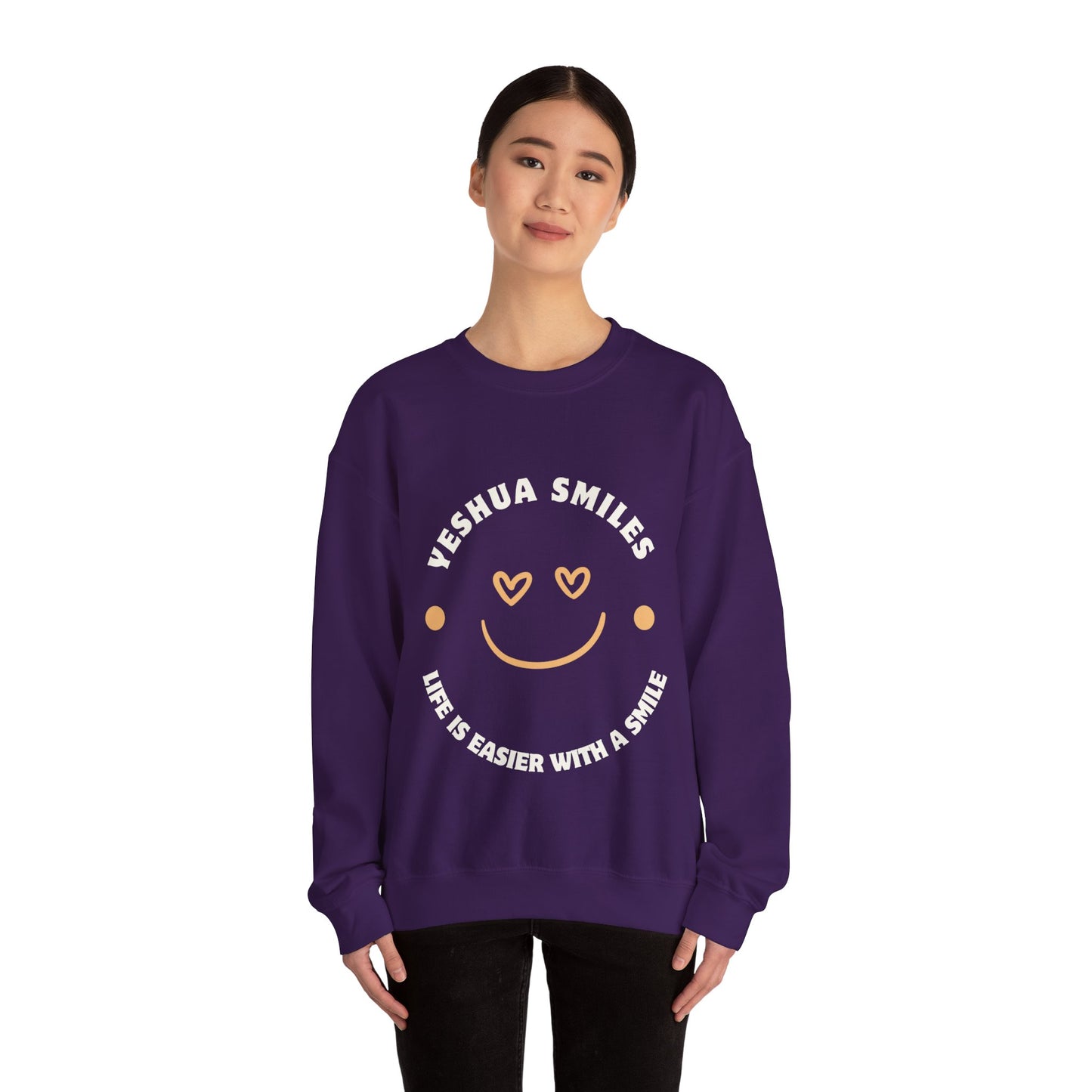 Yeshua Smiles Deluxe Sweatshirt
