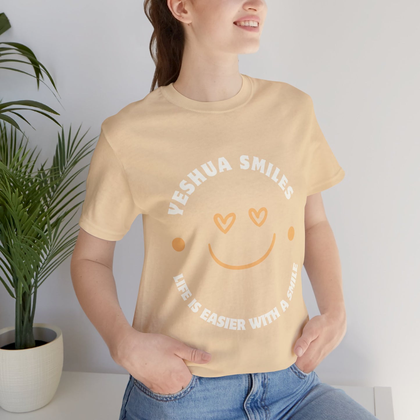 Yeshua Smiles Deluxe Tees