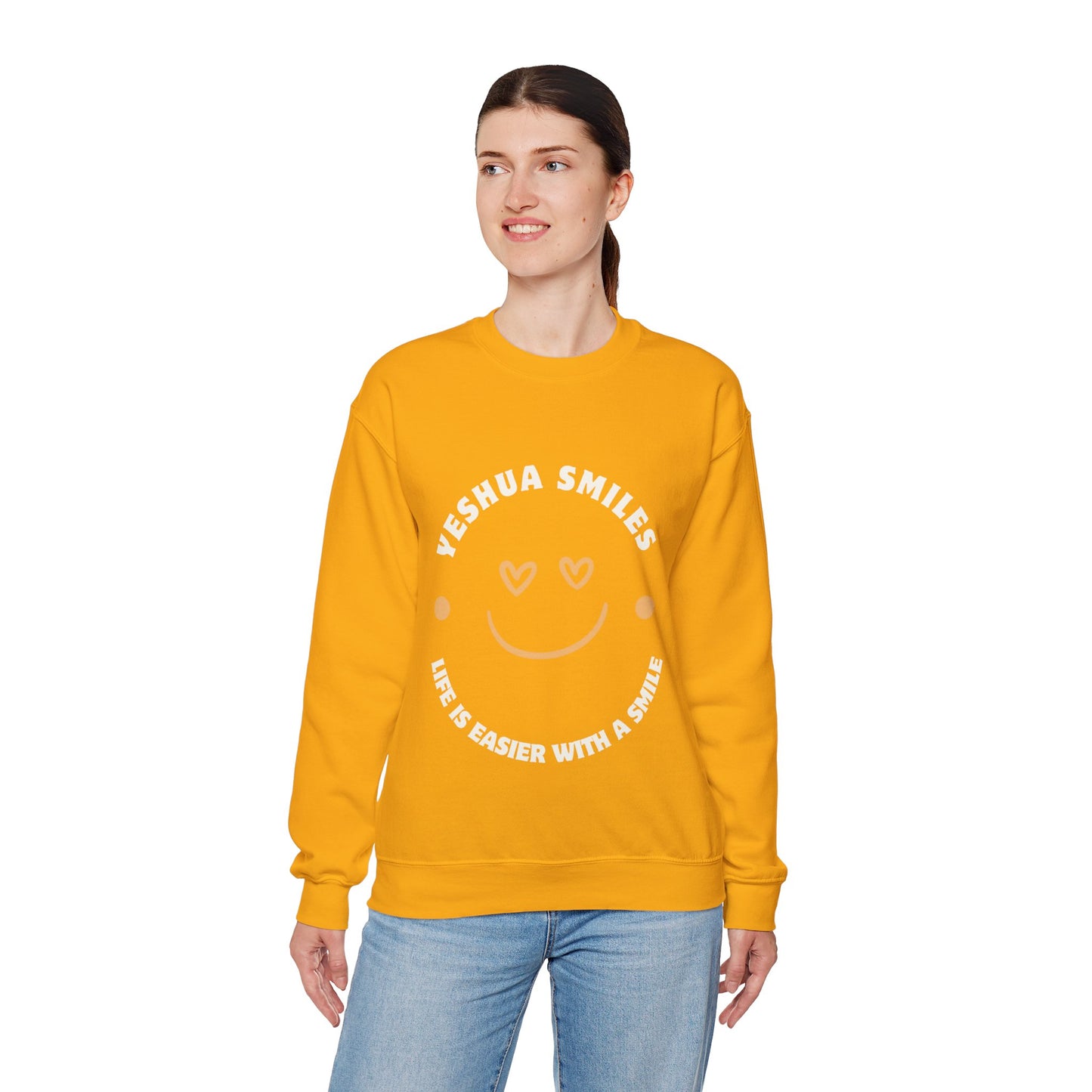 Yeshua Smiles Deluxe Sweatshirt