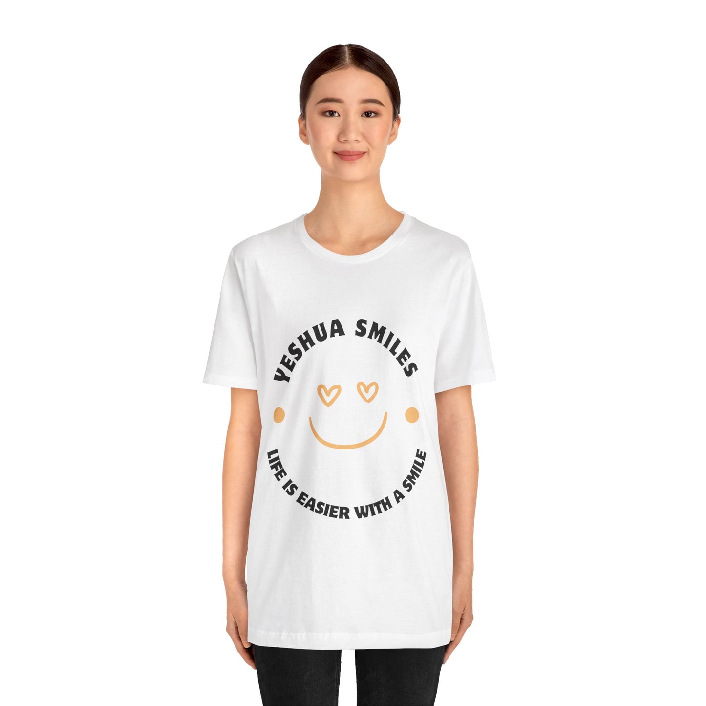Yeshua Smiles Deluxe Tees