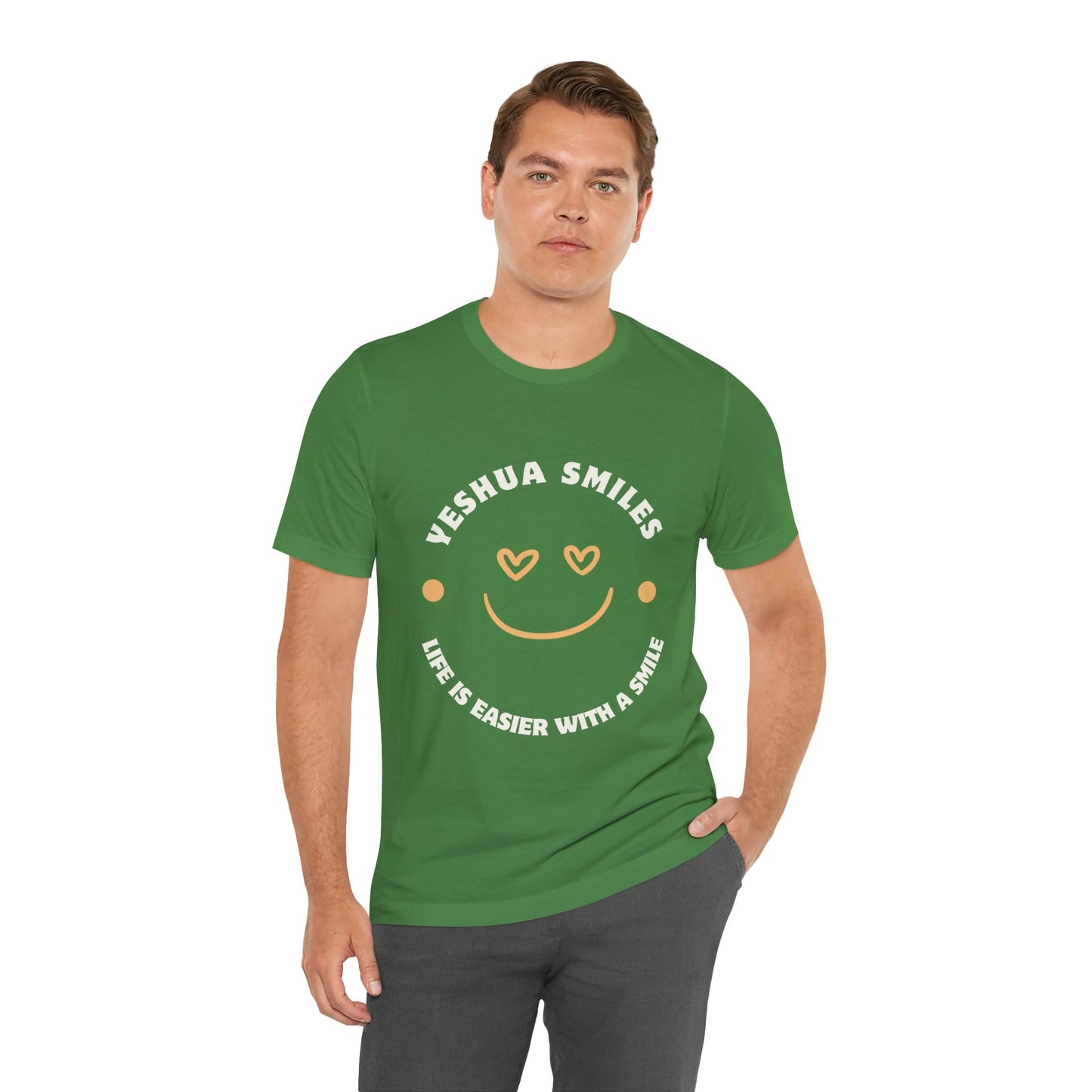 Yeshua Smiles Deluxe Tees