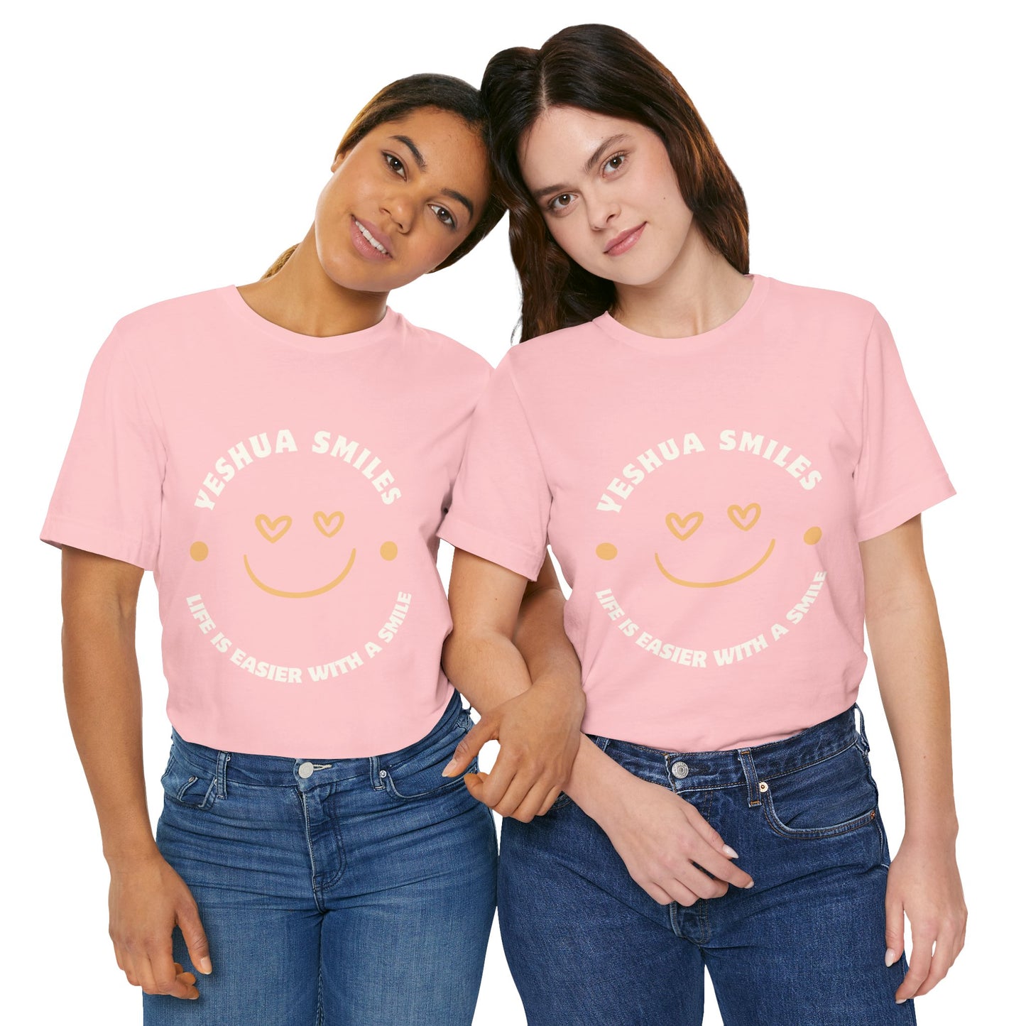 Yeshua Smiles Deluxe Tees