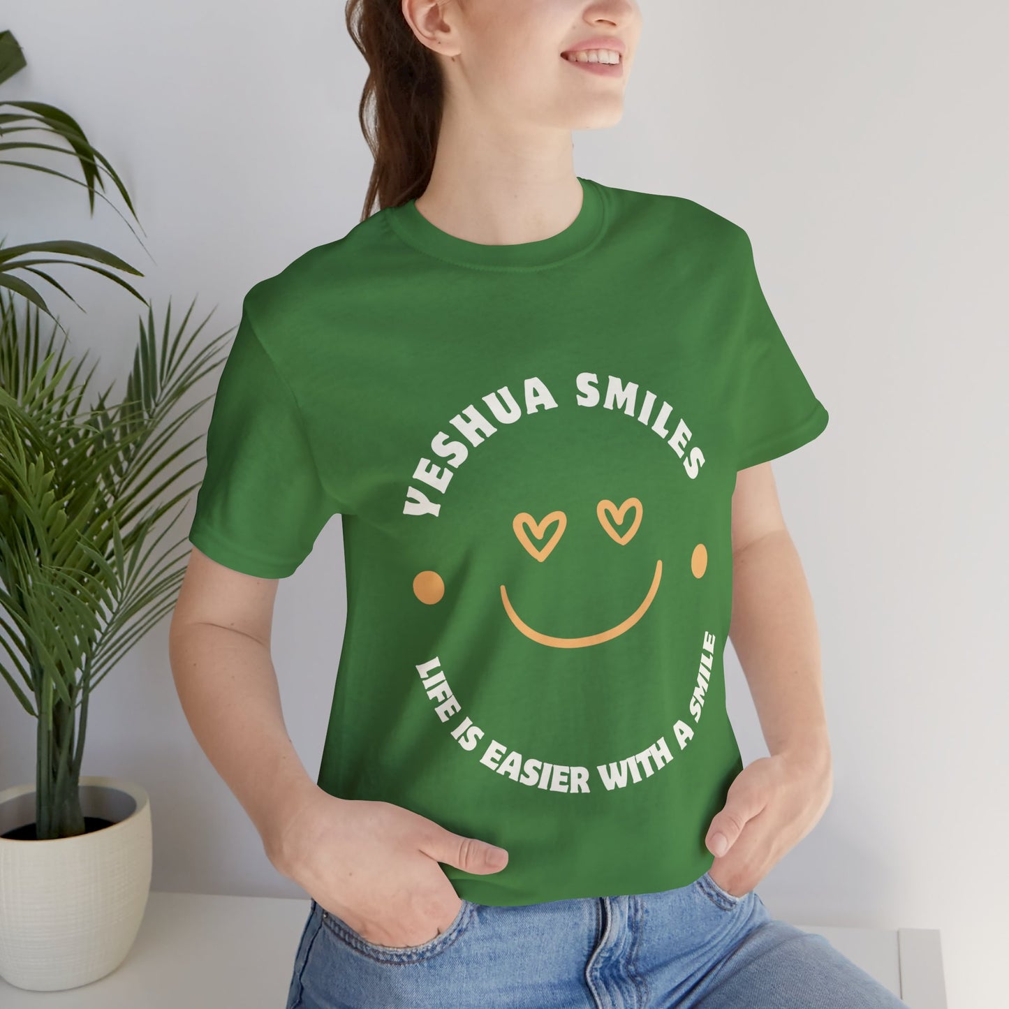 Yeshua Smiles Deluxe Tees