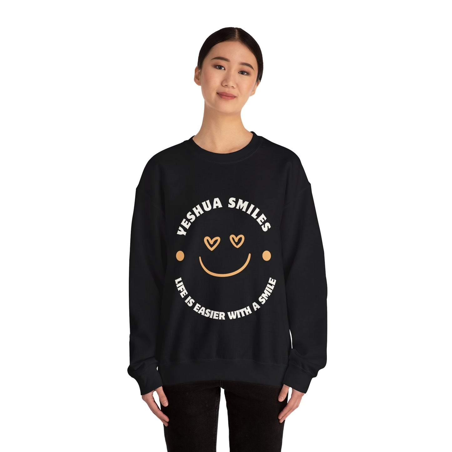 Yeshua Smiles Deluxe Sweatshirt