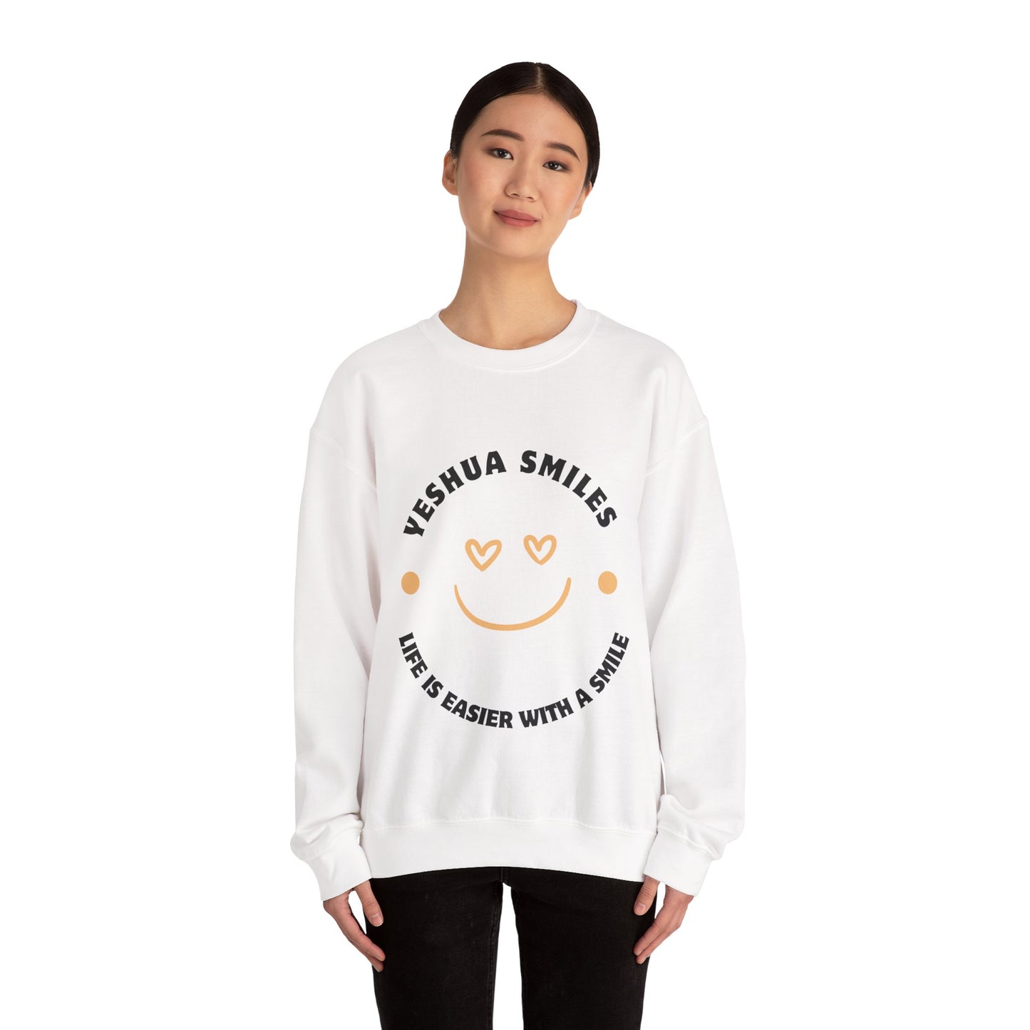 Yeshua Smiles Deluxe Sweatshirt