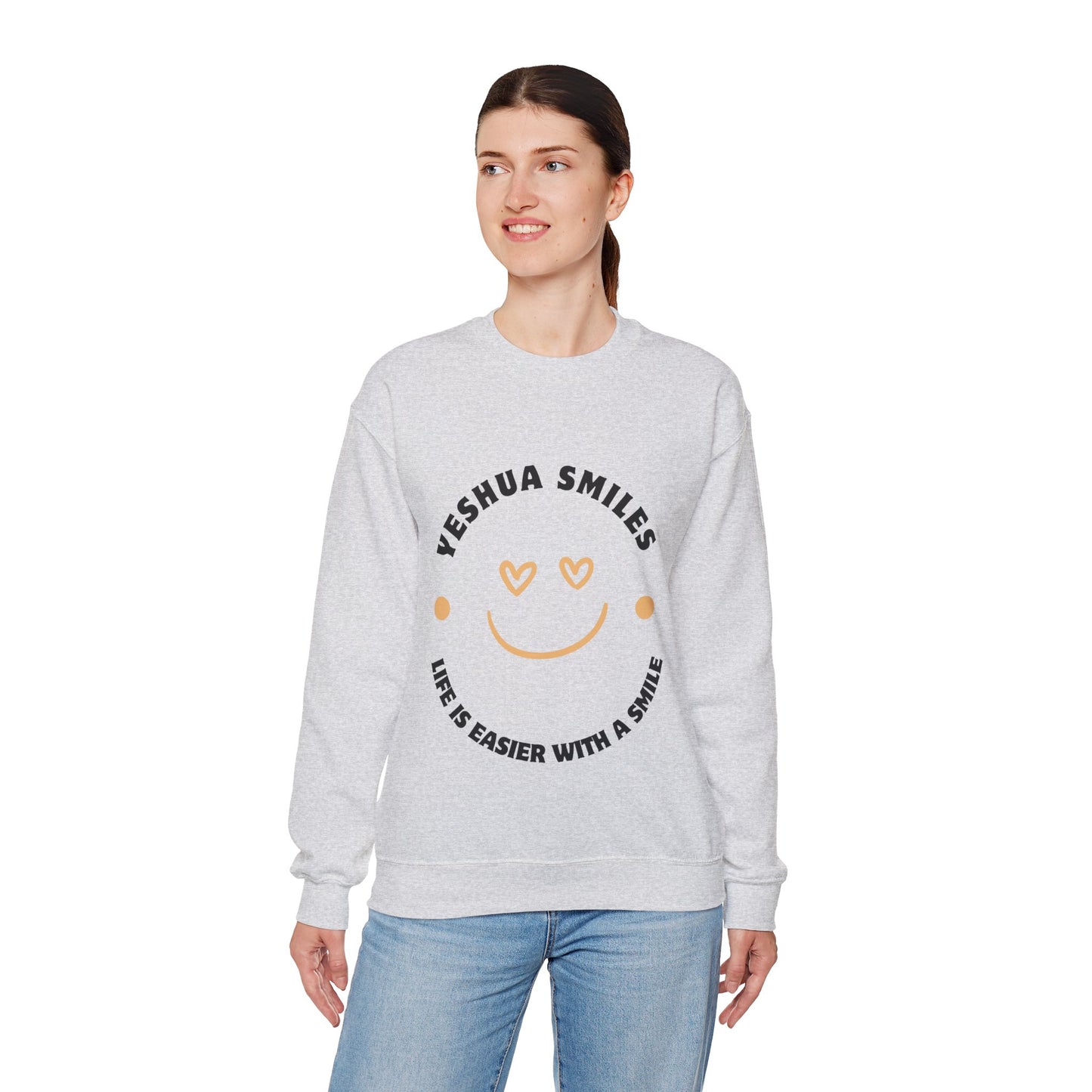 Yeshua Smiles Deluxe Sweatshirt