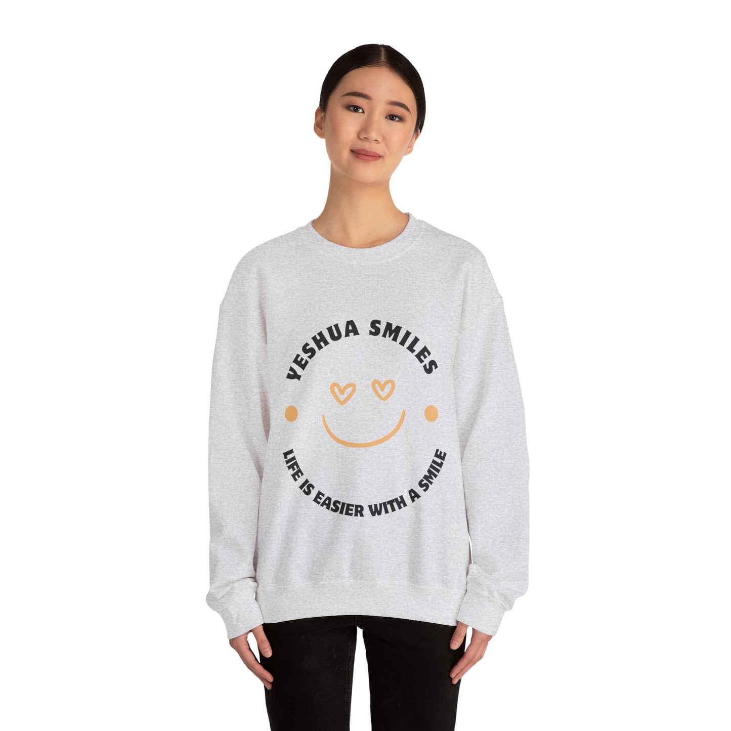 Yeshua Smiles Deluxe Sweatshirt