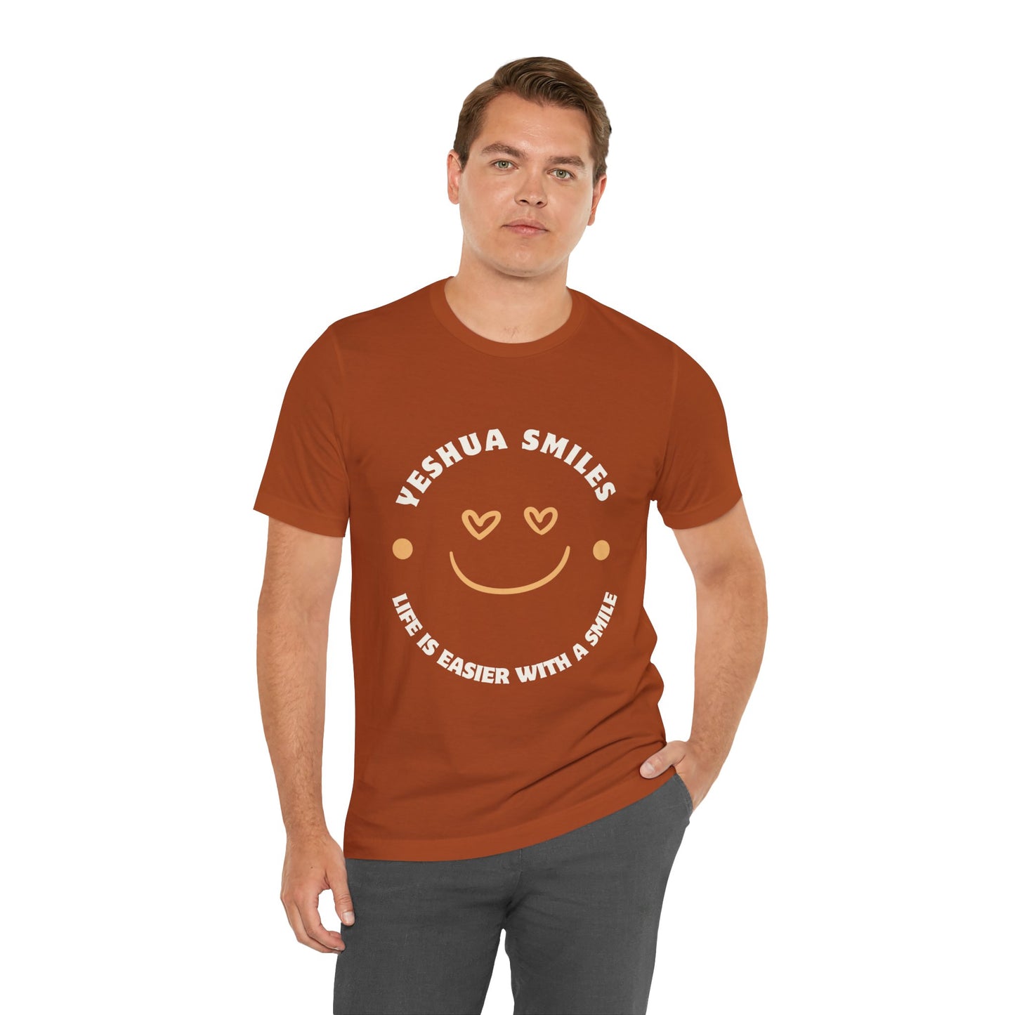 Yeshua Smiles Deluxe Tees