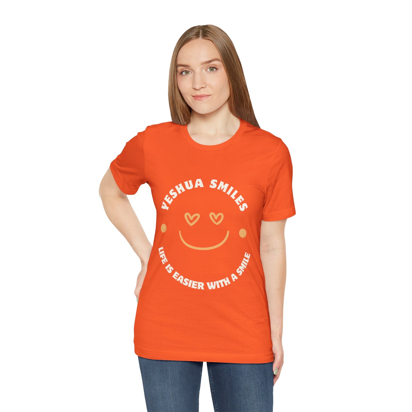 Yeshua Smiles Deluxe Tees