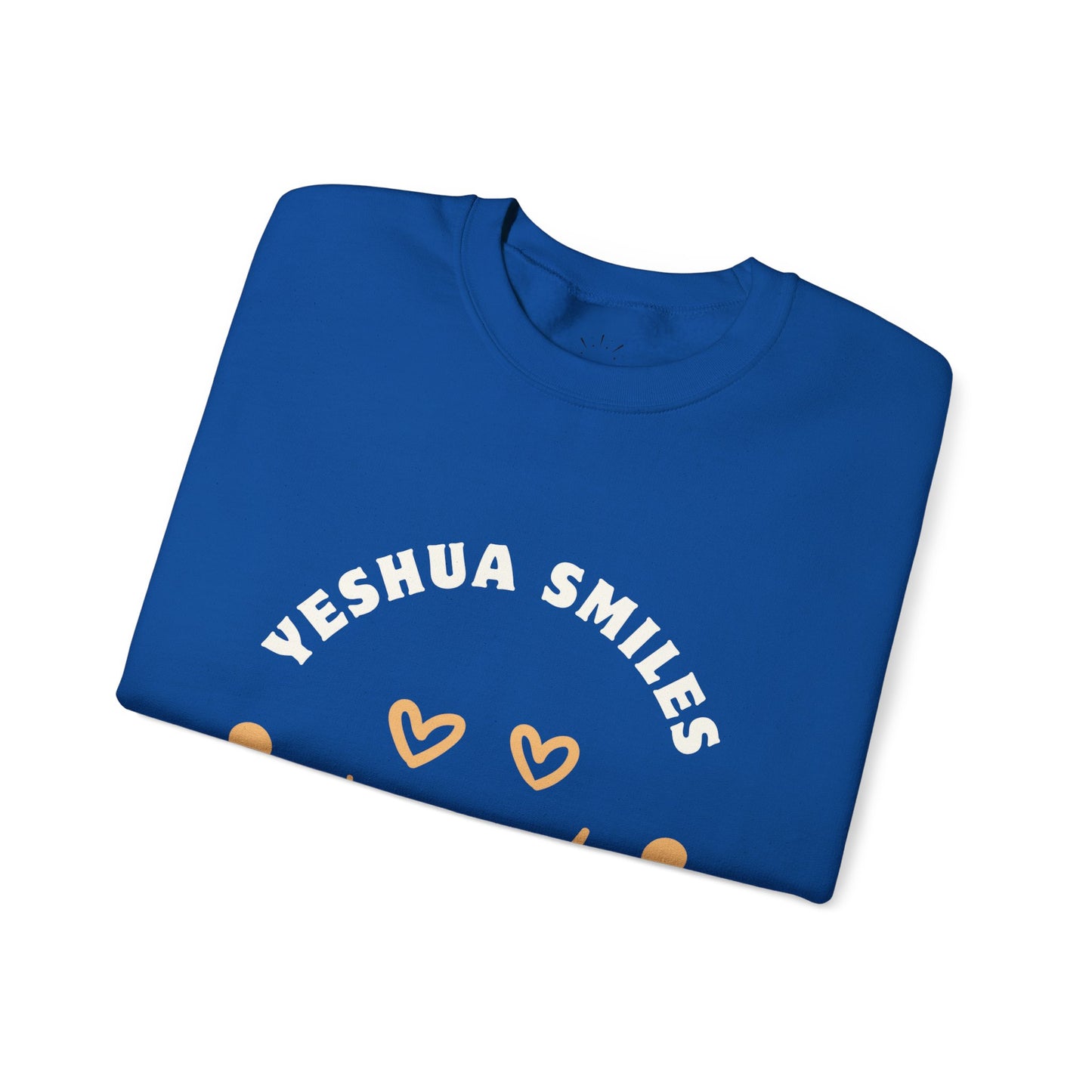 Yeshua Smiles Deluxe Sweatshirt