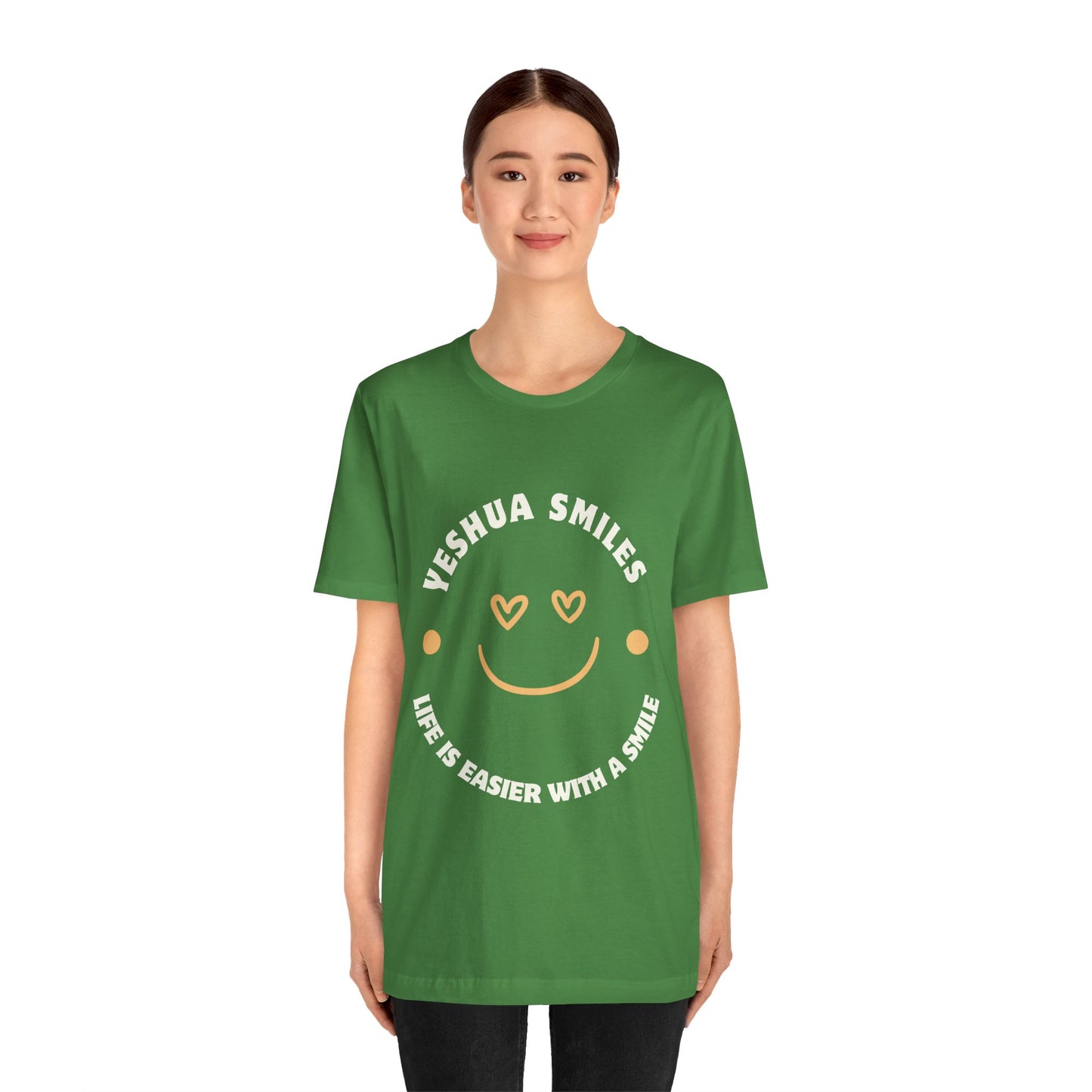Yeshua Smiles Deluxe Tees