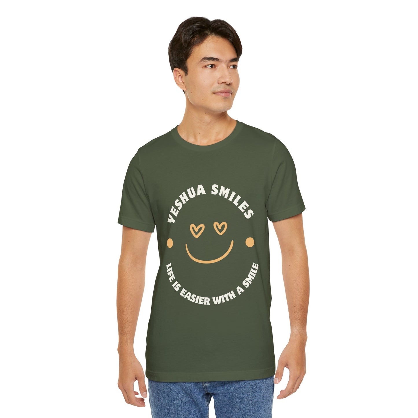 Yeshua Smiles Deluxe Tees