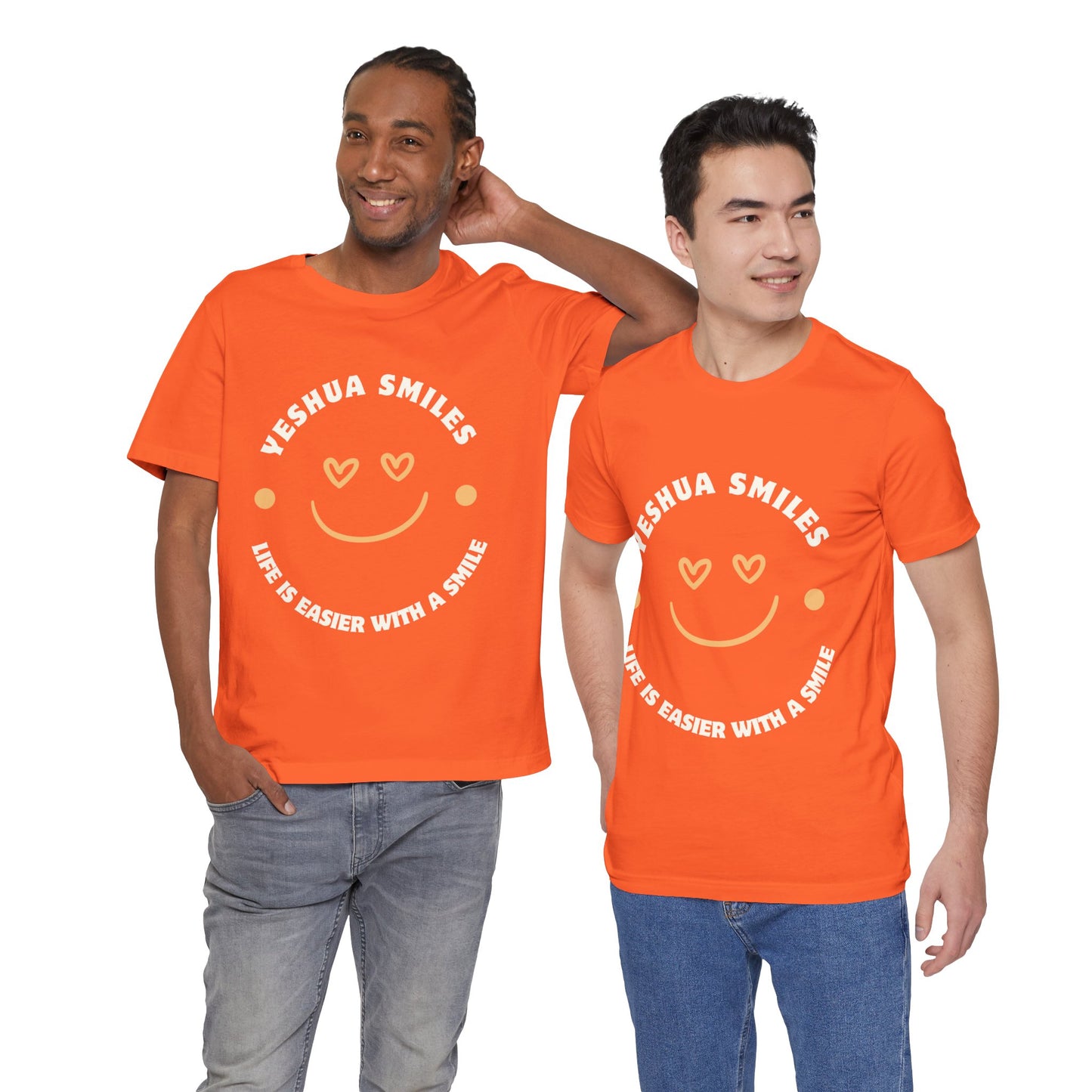 Yeshua Smiles Deluxe Tees