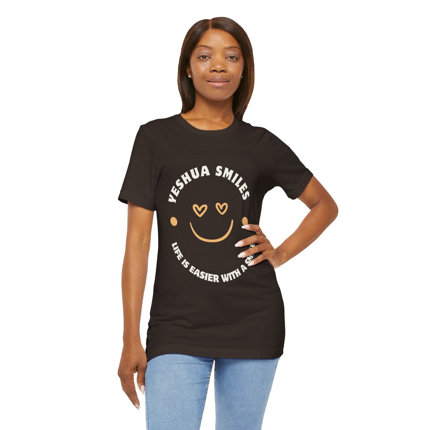 Yeshua Smiles Deluxe Tees