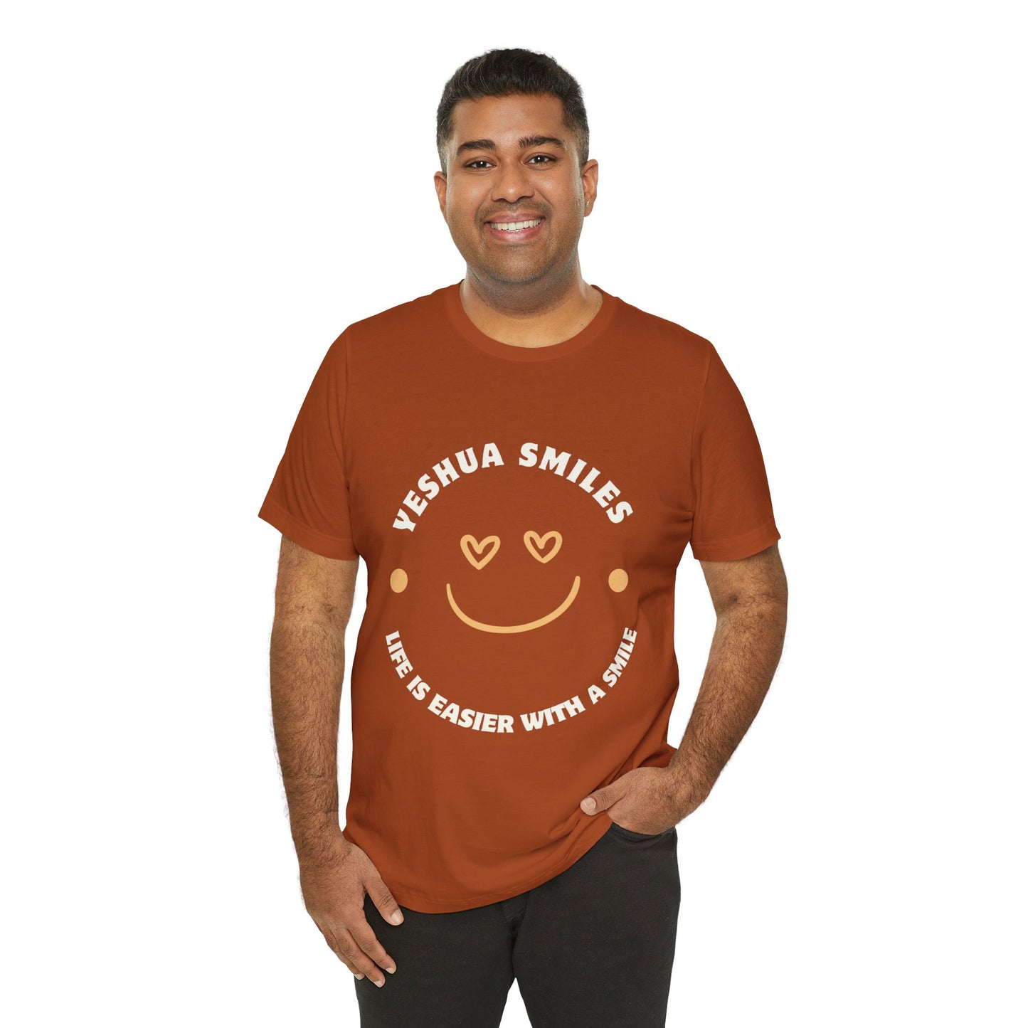 Yeshua Smiles Deluxe Tees