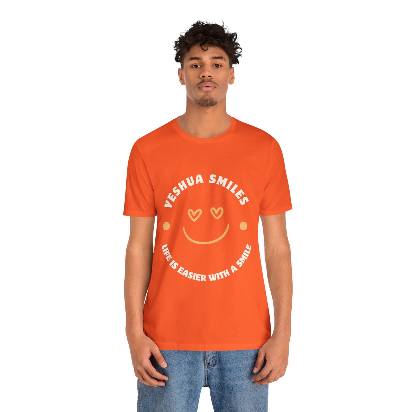 Yeshua Smiles Deluxe Tees
