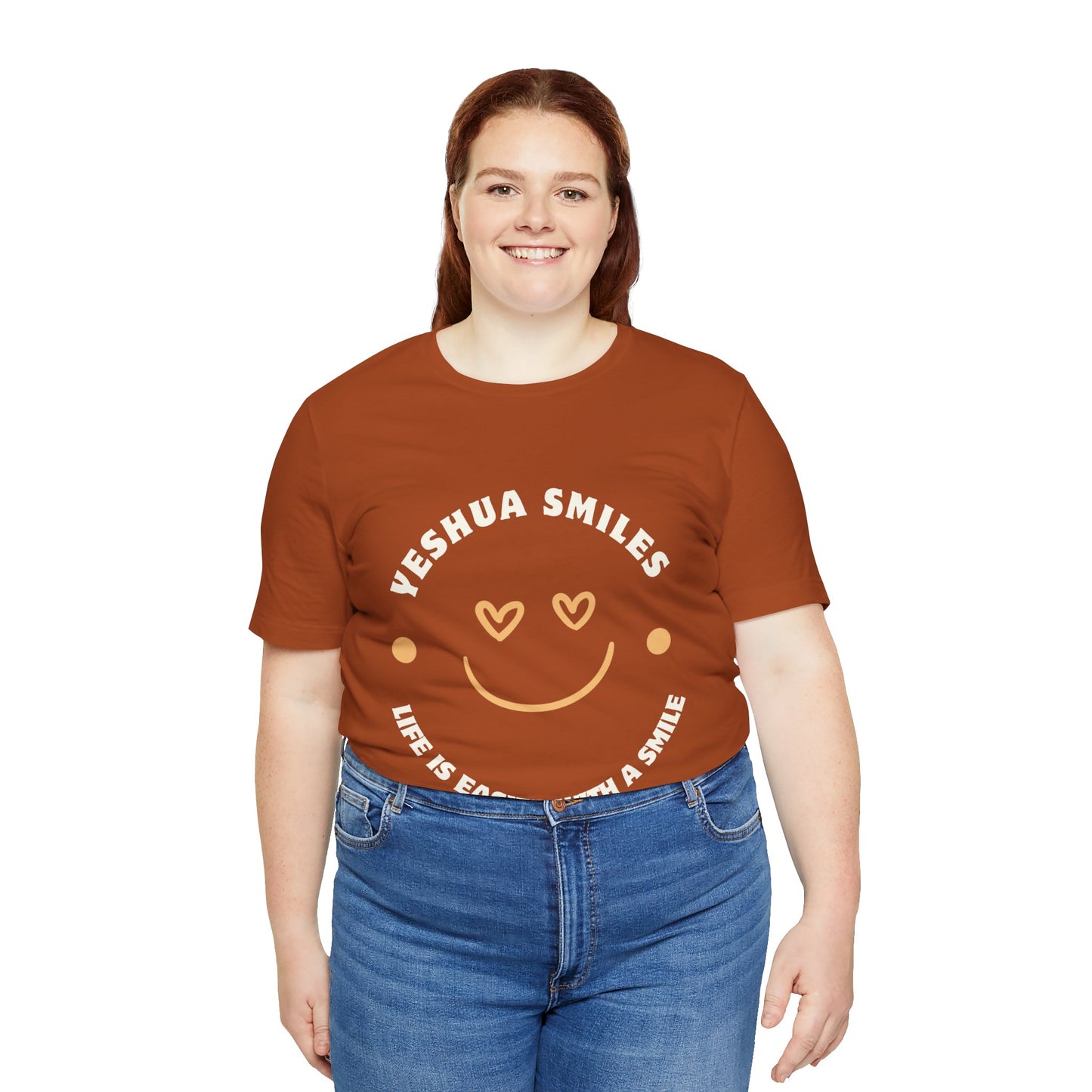 Yeshua Smiles Deluxe Tees