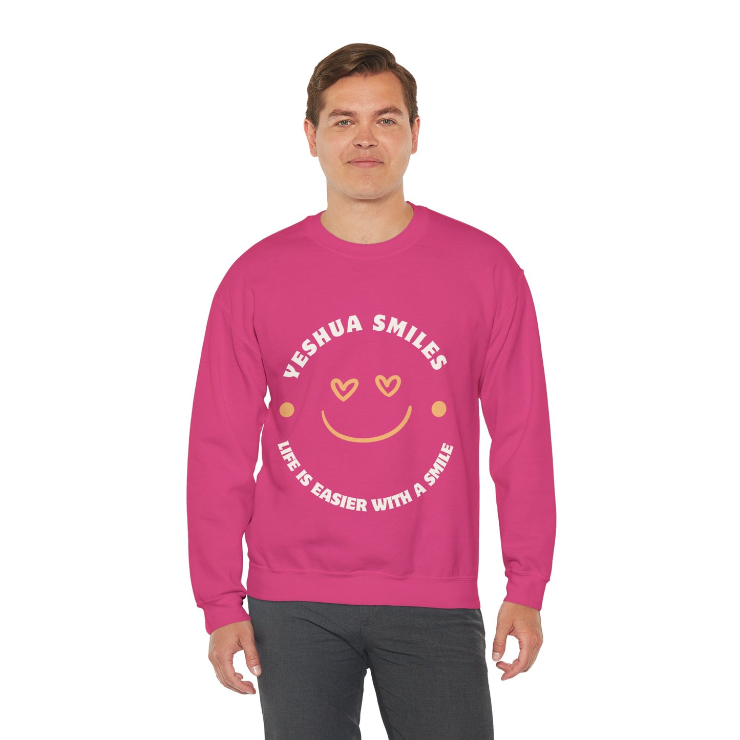 Yeshua Smiles Deluxe Sweatshirt