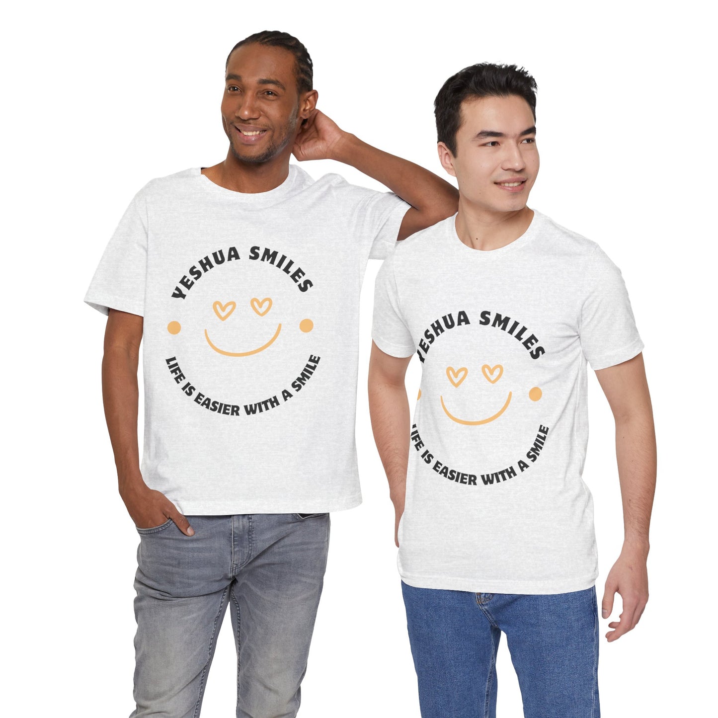 Yeshua Smiles Deluxe Tees
