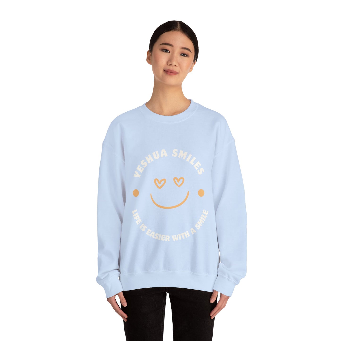 Yeshua Smiles Deluxe Sweatshirt