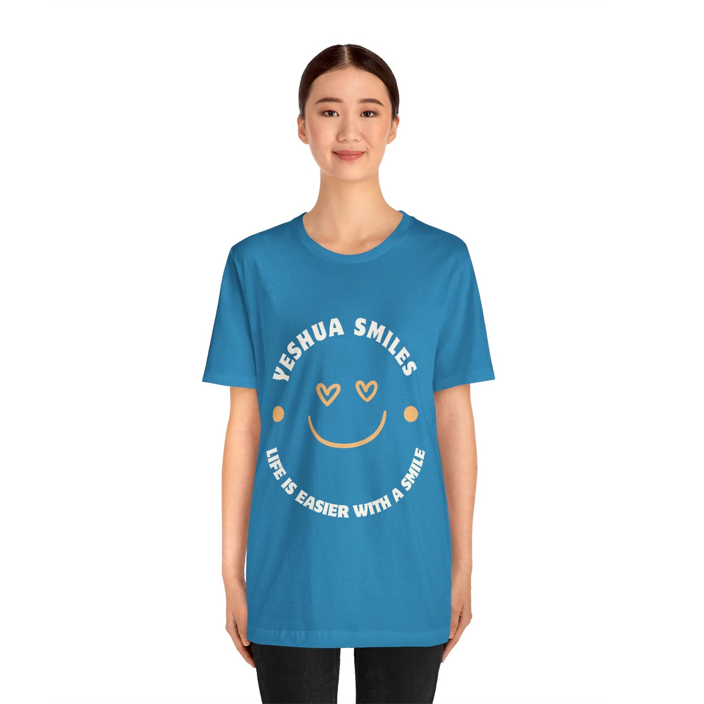 Yeshua Smiles Deluxe Tees