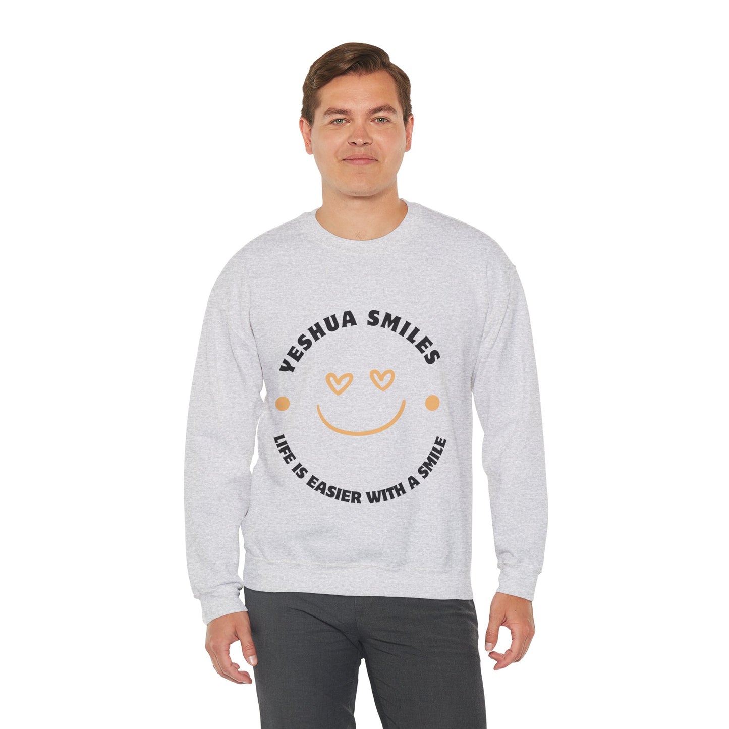Yeshua Smiles Deluxe Sweatshirt