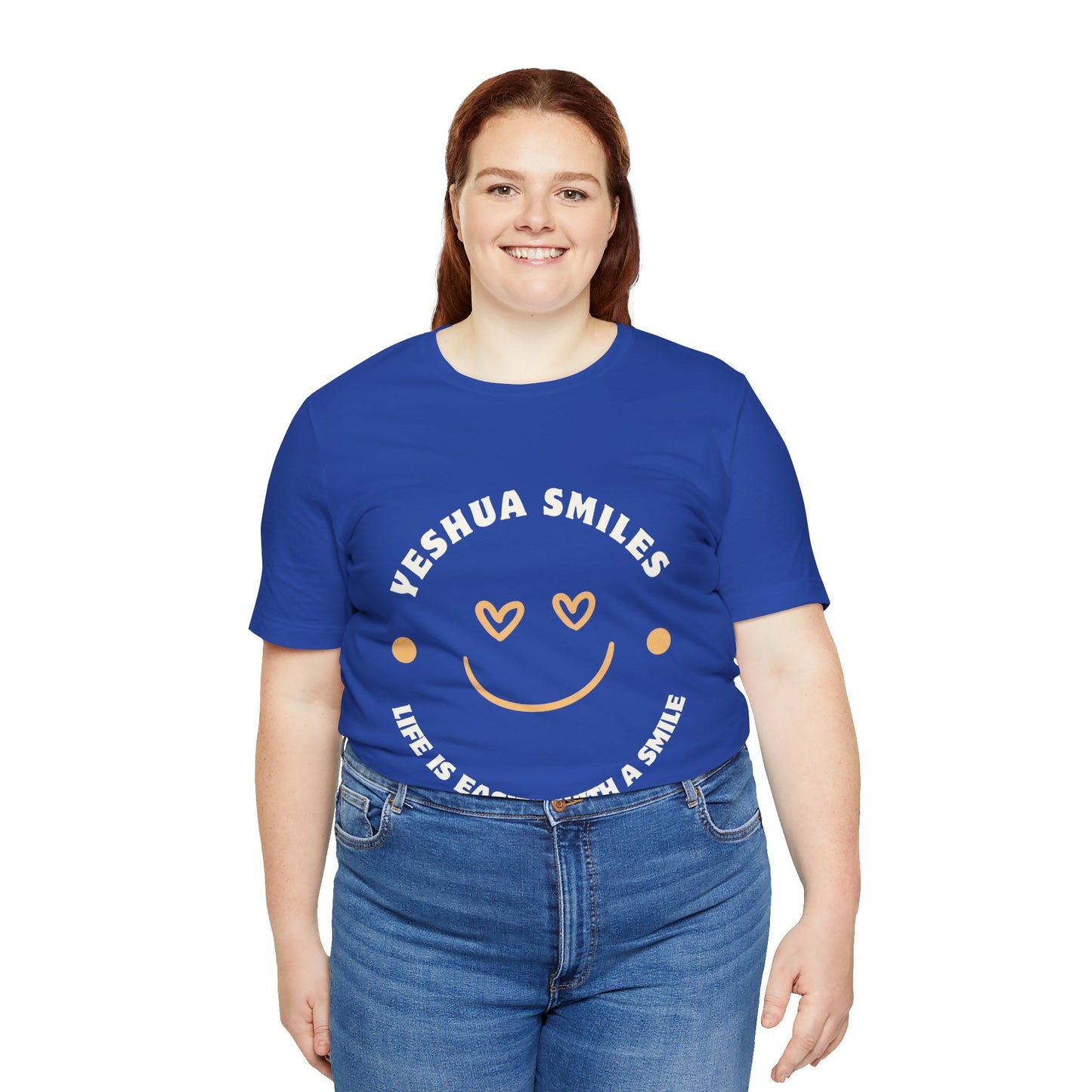 Yeshua Smiles Deluxe Tees