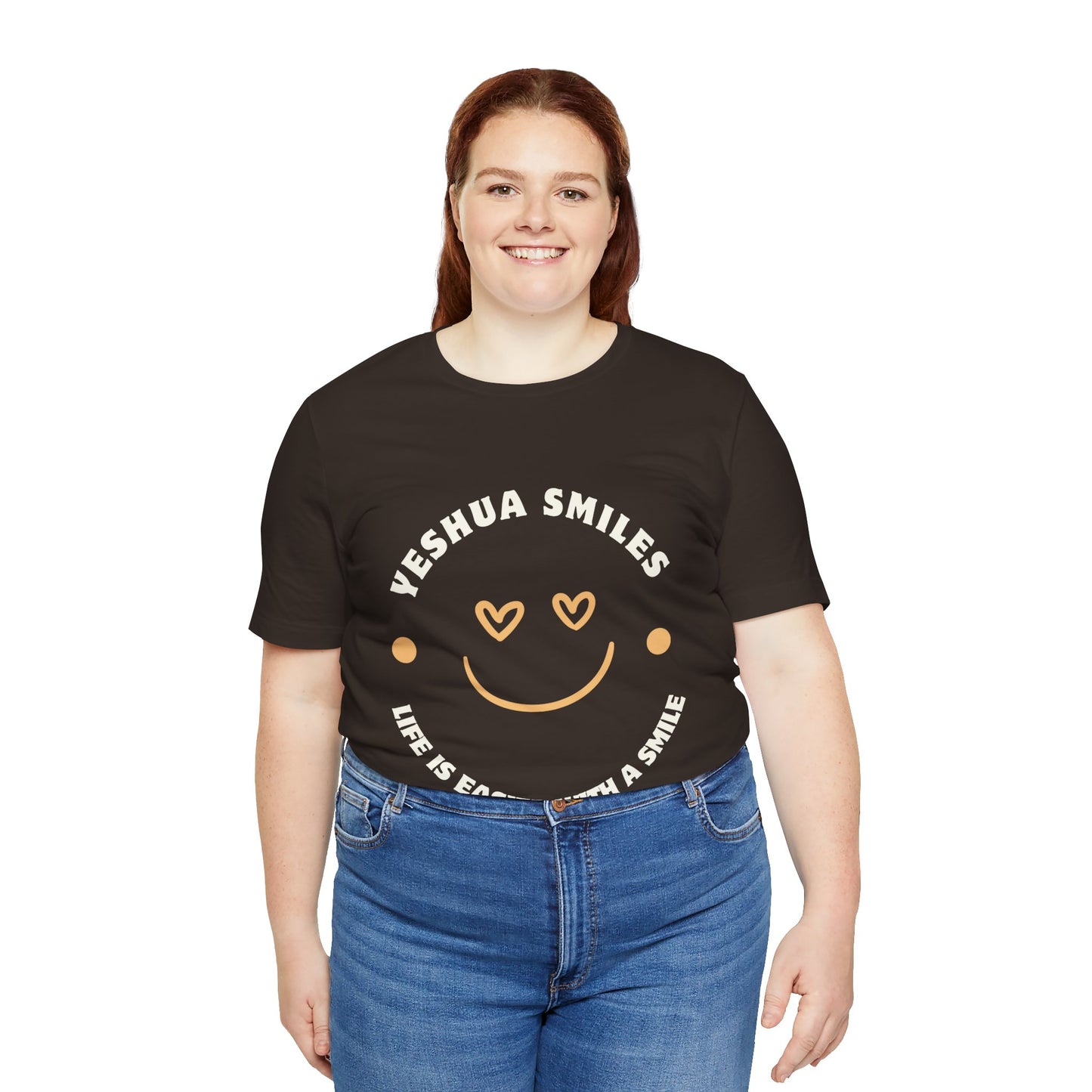 Yeshua Smiles Deluxe Tees