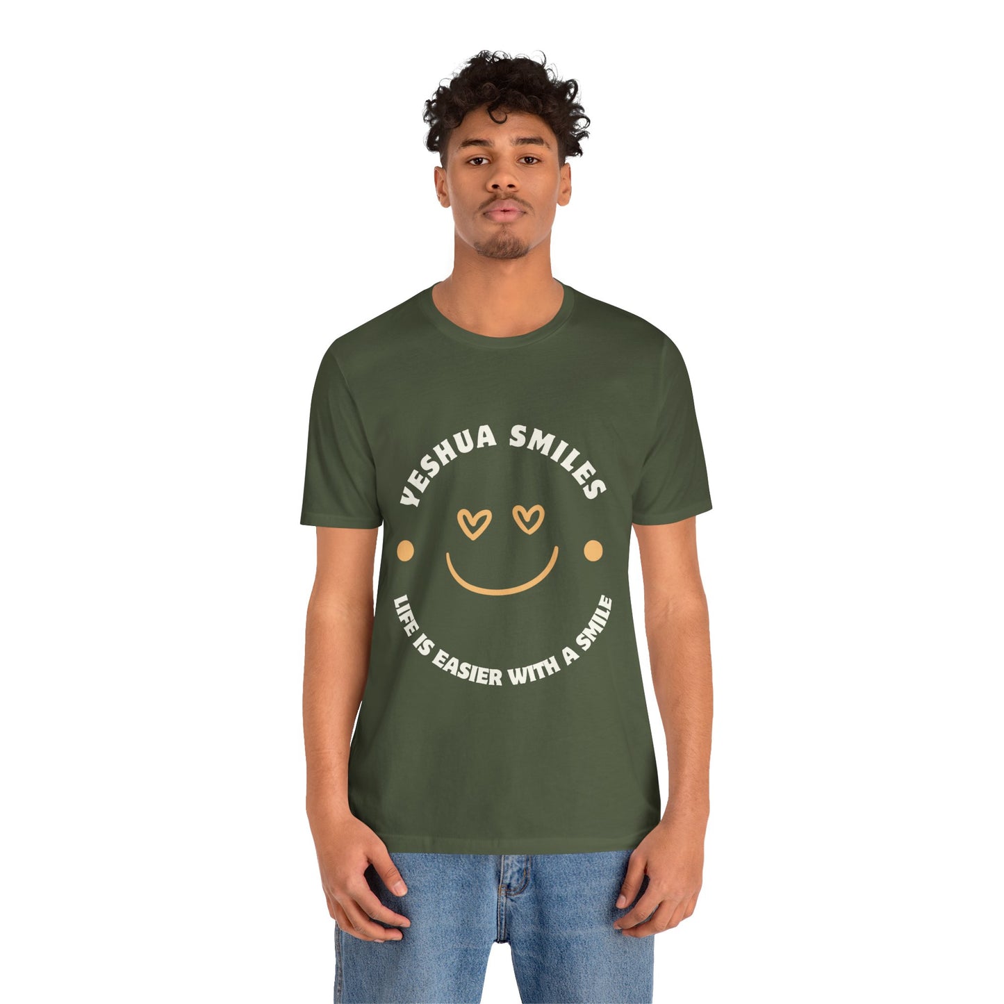Yeshua Smiles Deluxe Tees