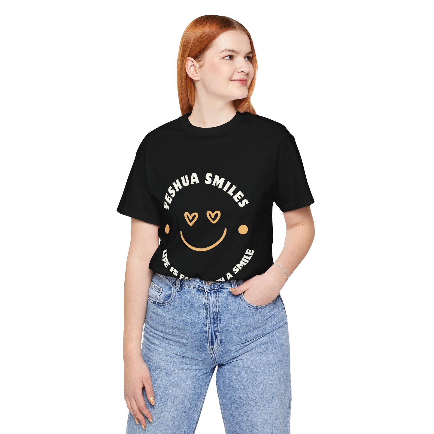 Yeshua Smiles Deluxe Tees