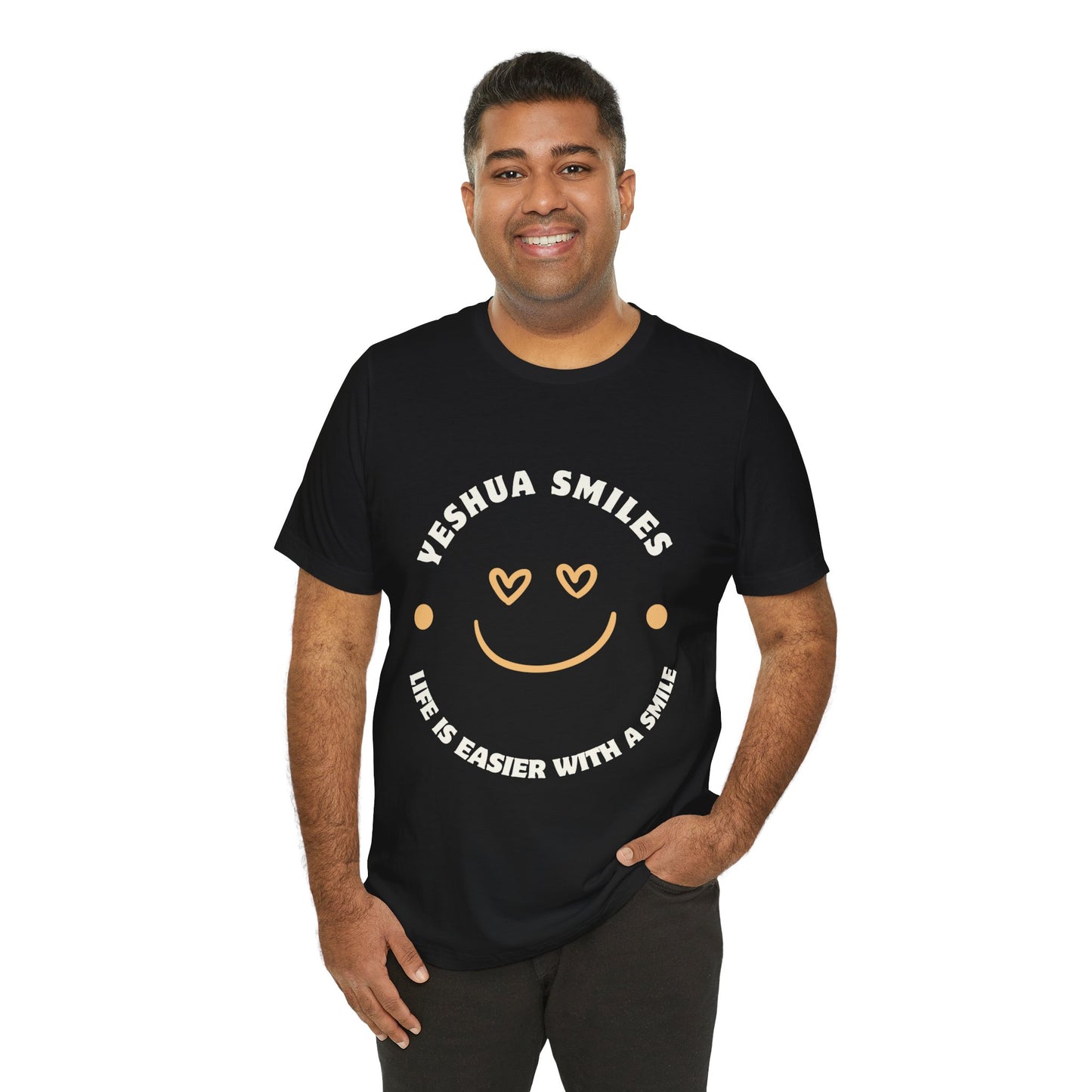 Yeshua Smiles Deluxe Tees