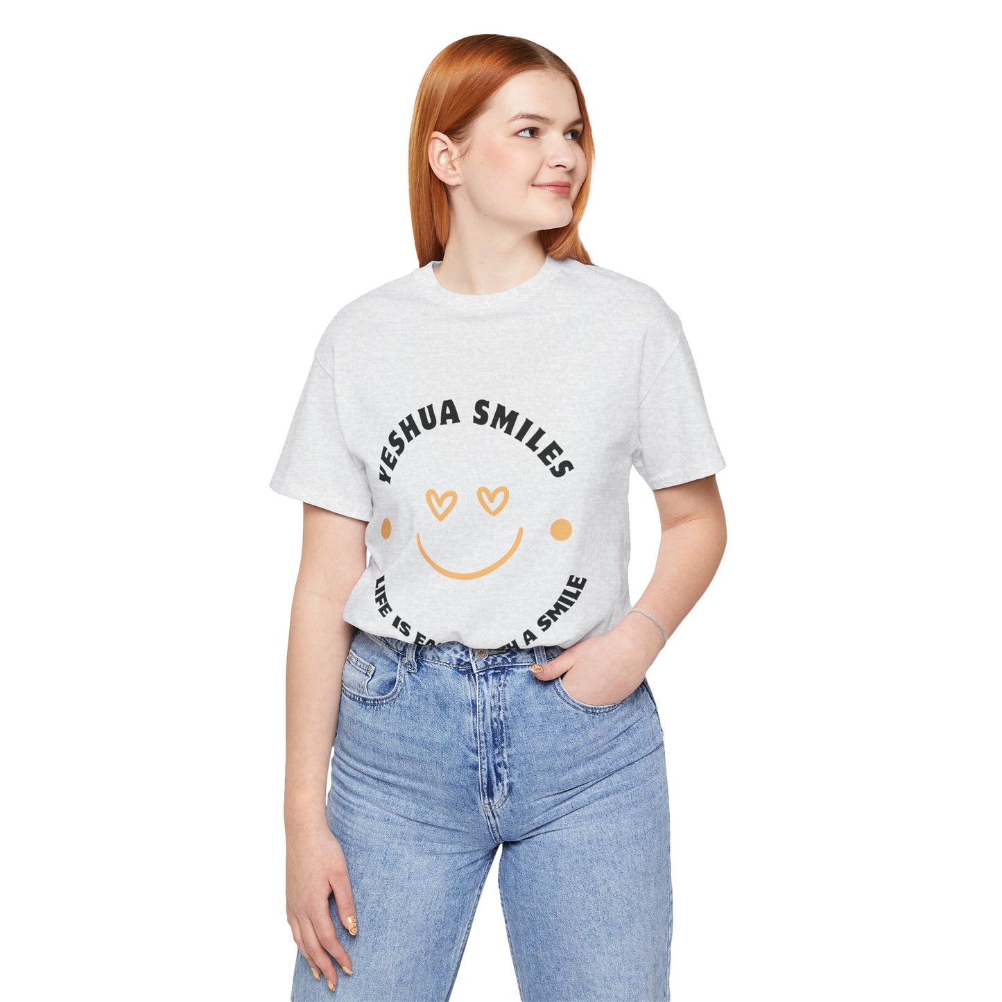 Yeshua Smiles Deluxe Tees
