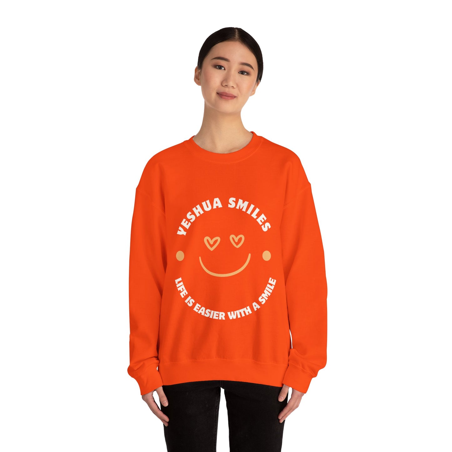 Yeshua Smiles Deluxe Sweatshirt