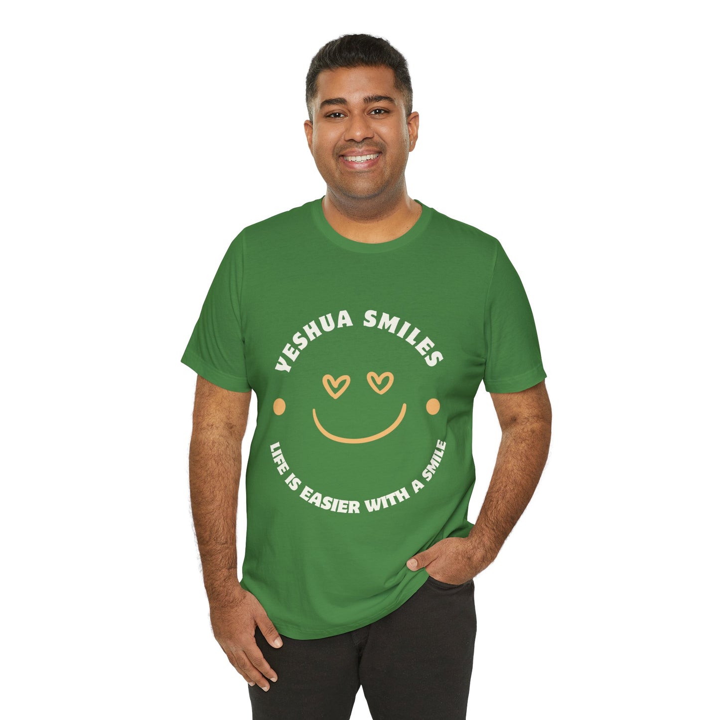 Yeshua Smiles Deluxe Tees