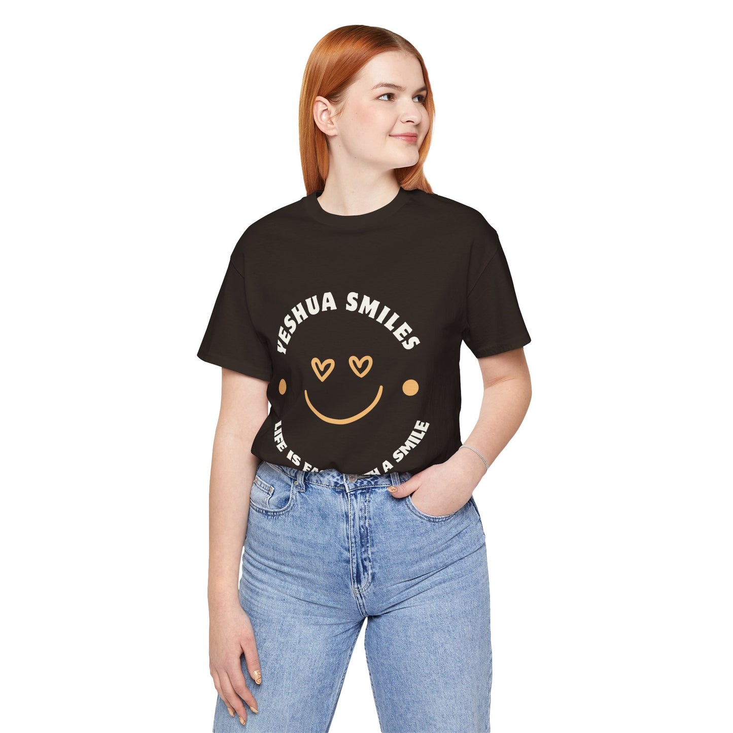 Yeshua Smiles Deluxe Tees
