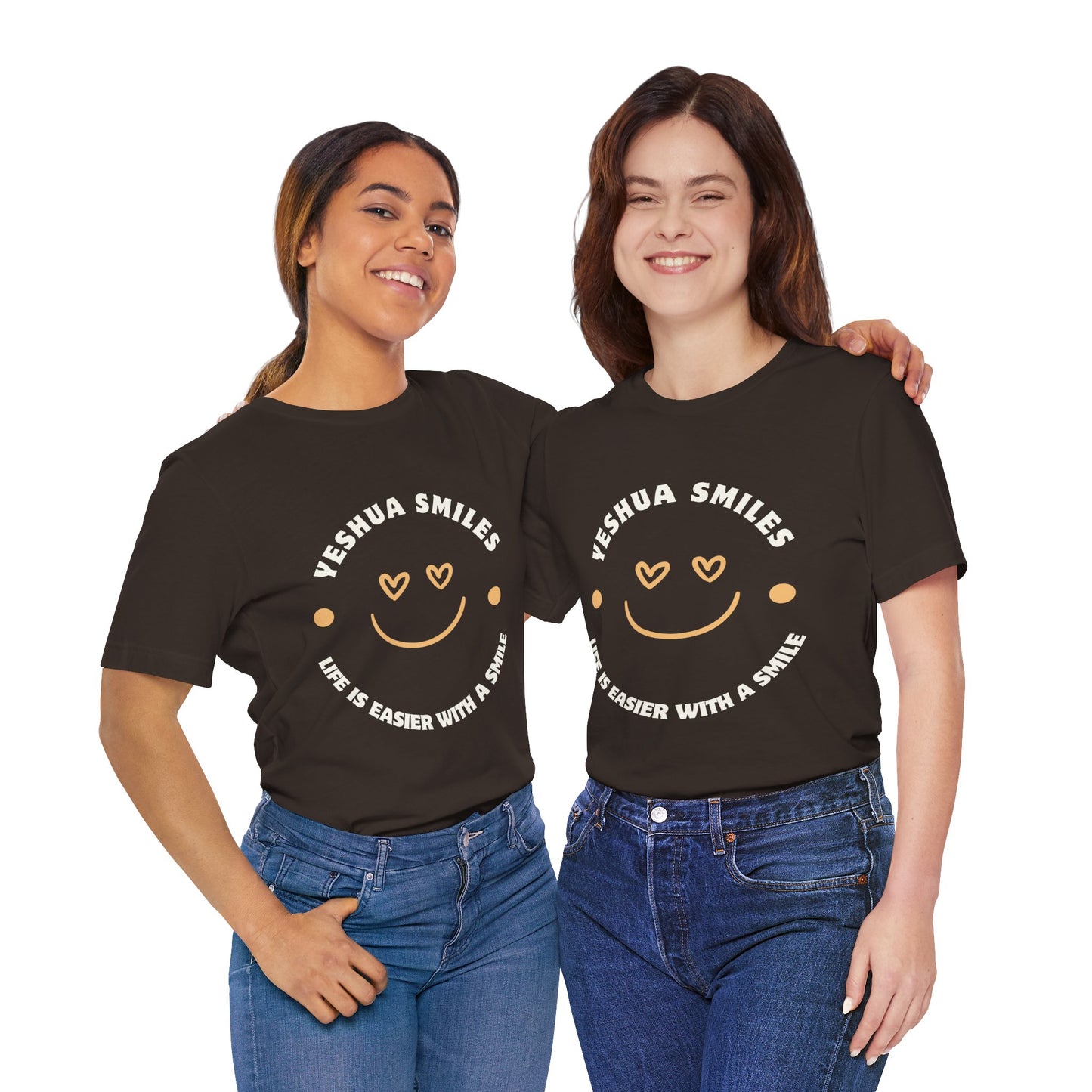 Yeshua Smiles Deluxe Tees