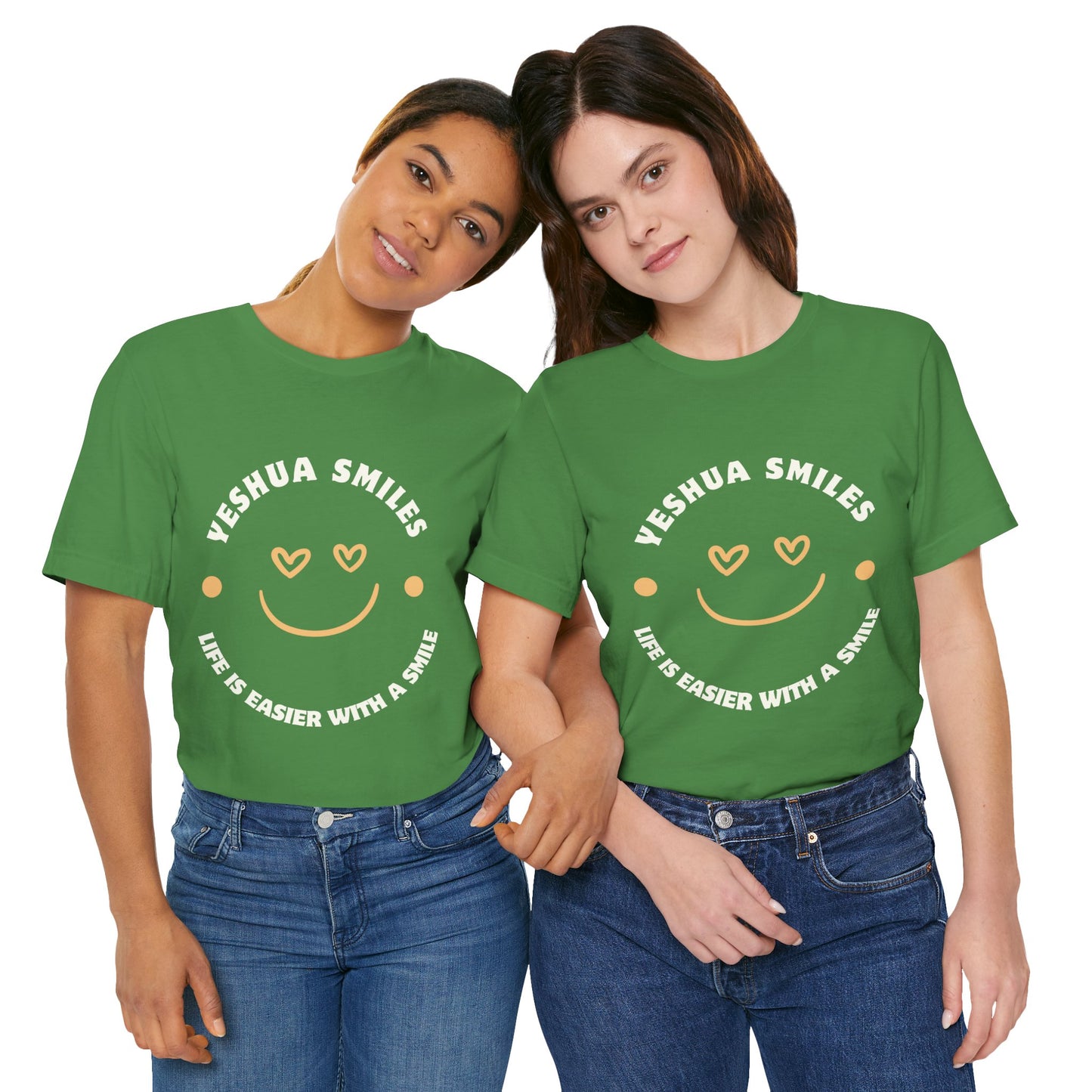 Yeshua Smiles Deluxe Tees