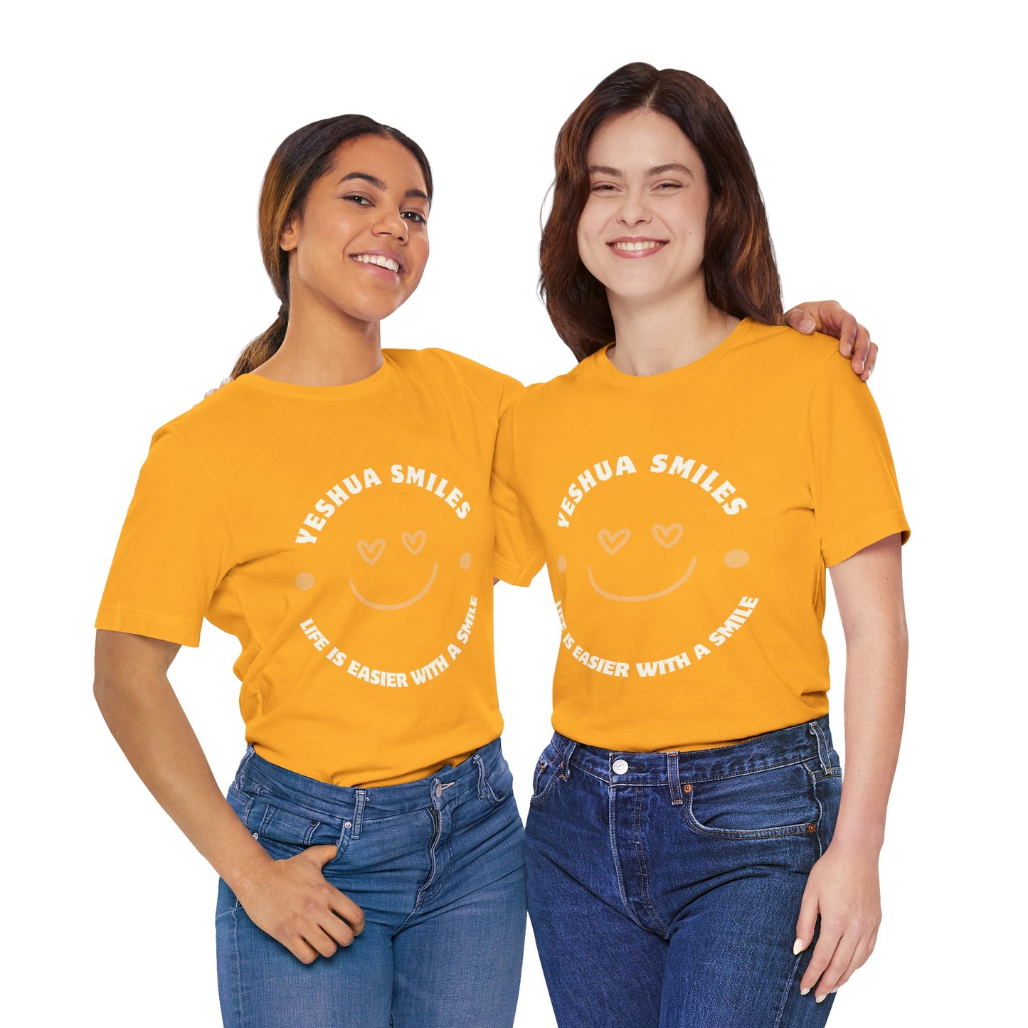Yeshua Smiles Deluxe Tees