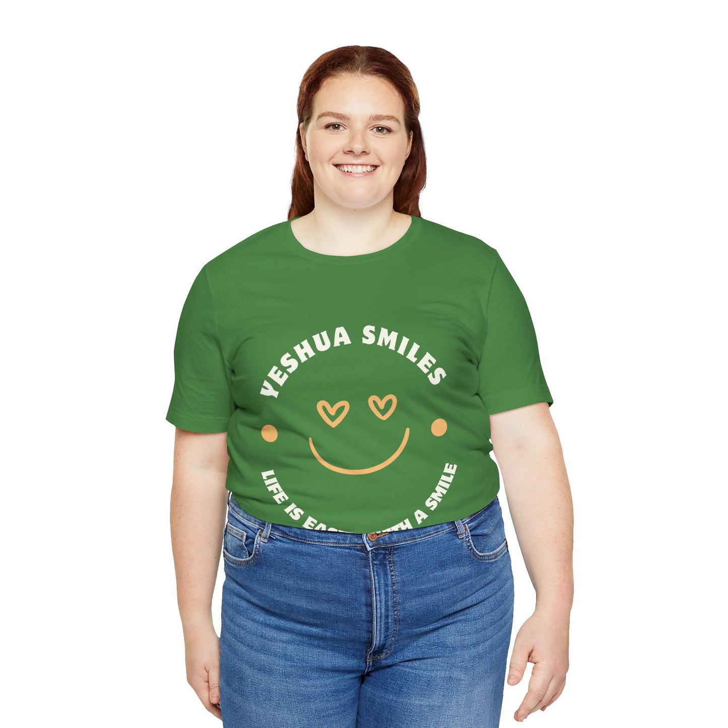 Yeshua Smiles Deluxe Tees